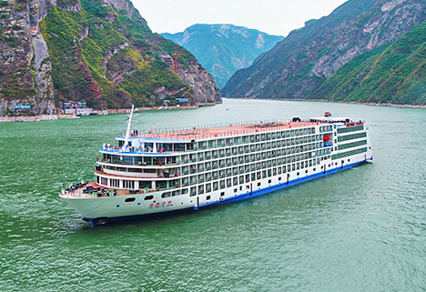 【極成案例】重慶冠達世紀凱歌游輪！